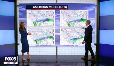 Weather models predict when snow could hit NY, NJ