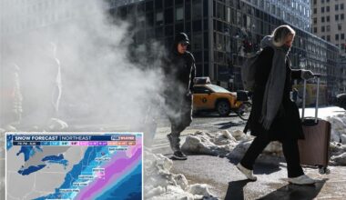 New Yorkers brace for dangerous cold that feels like -10 degrees, risk of frostbite in just 15 minutes