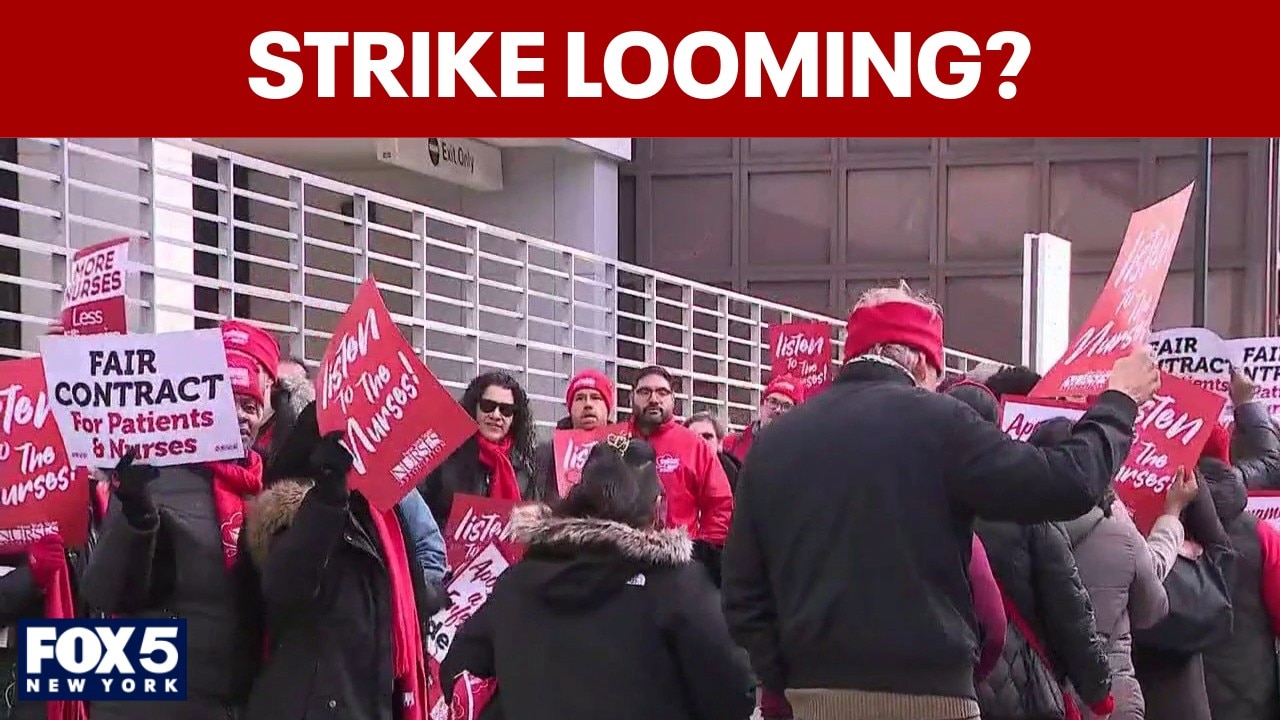 Nurses at major NYC hospitals could strike soon