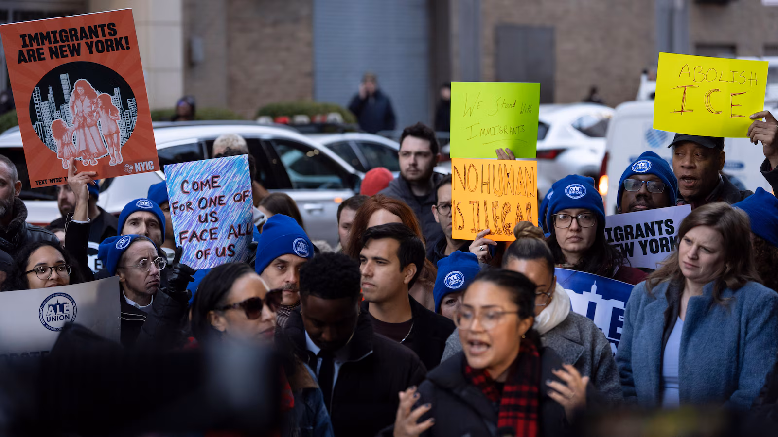 NYC Council employee’s arrest sparks protests and a dispute over his immigration status