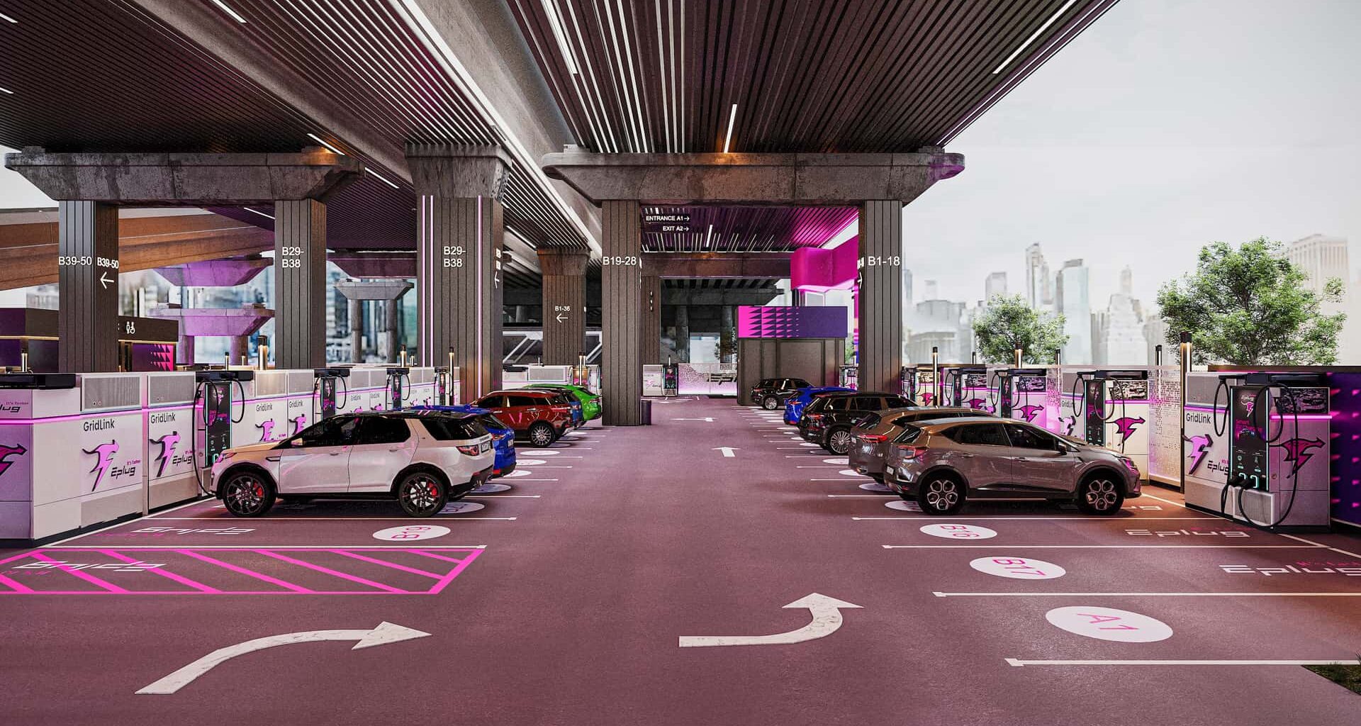 This Huge EV Charging Hub In NYC Will Run On Batteries