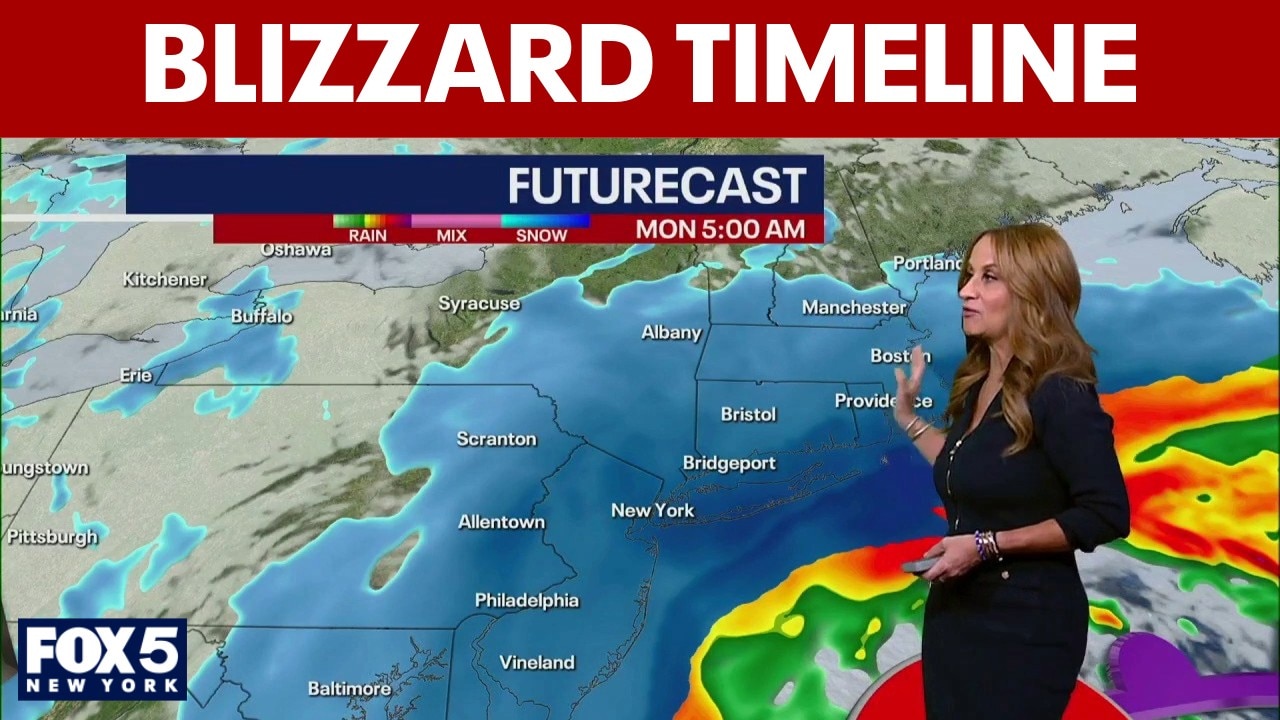 NYC blizzard 6PM update: When will snow be the heaviest?