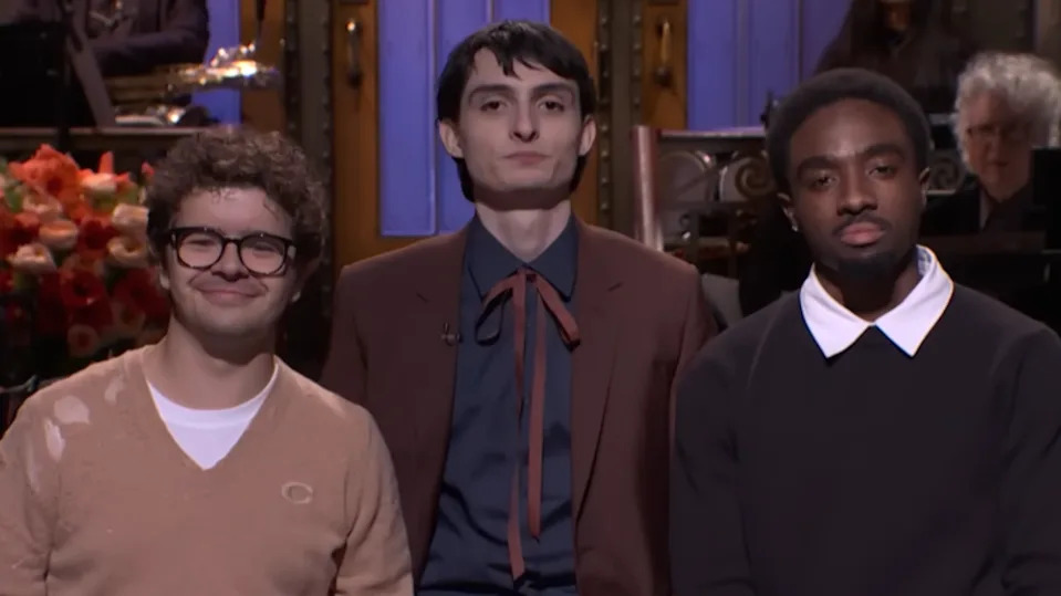 Finn Wolfhard's 'SNL' Monologue Crashed by 'Stranger Things' Costars
