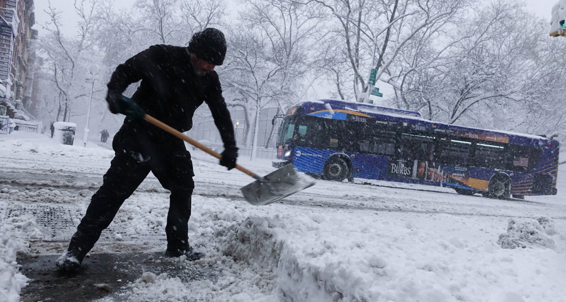 Snow More! New Yorkers Buried by Second Big Winter Whiteout