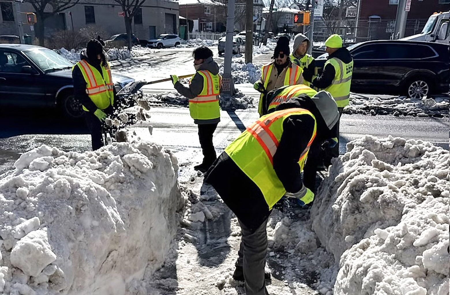 Meet an emergency snow shoveler keeping the streets of NYC clean.