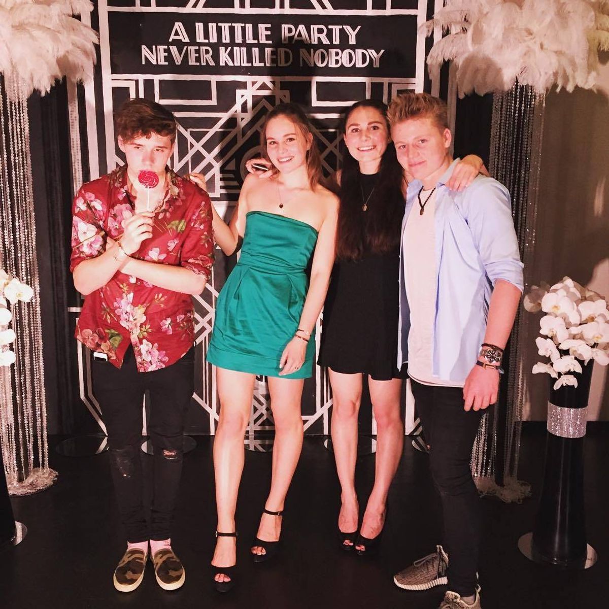 Brooklyn Beckham friends