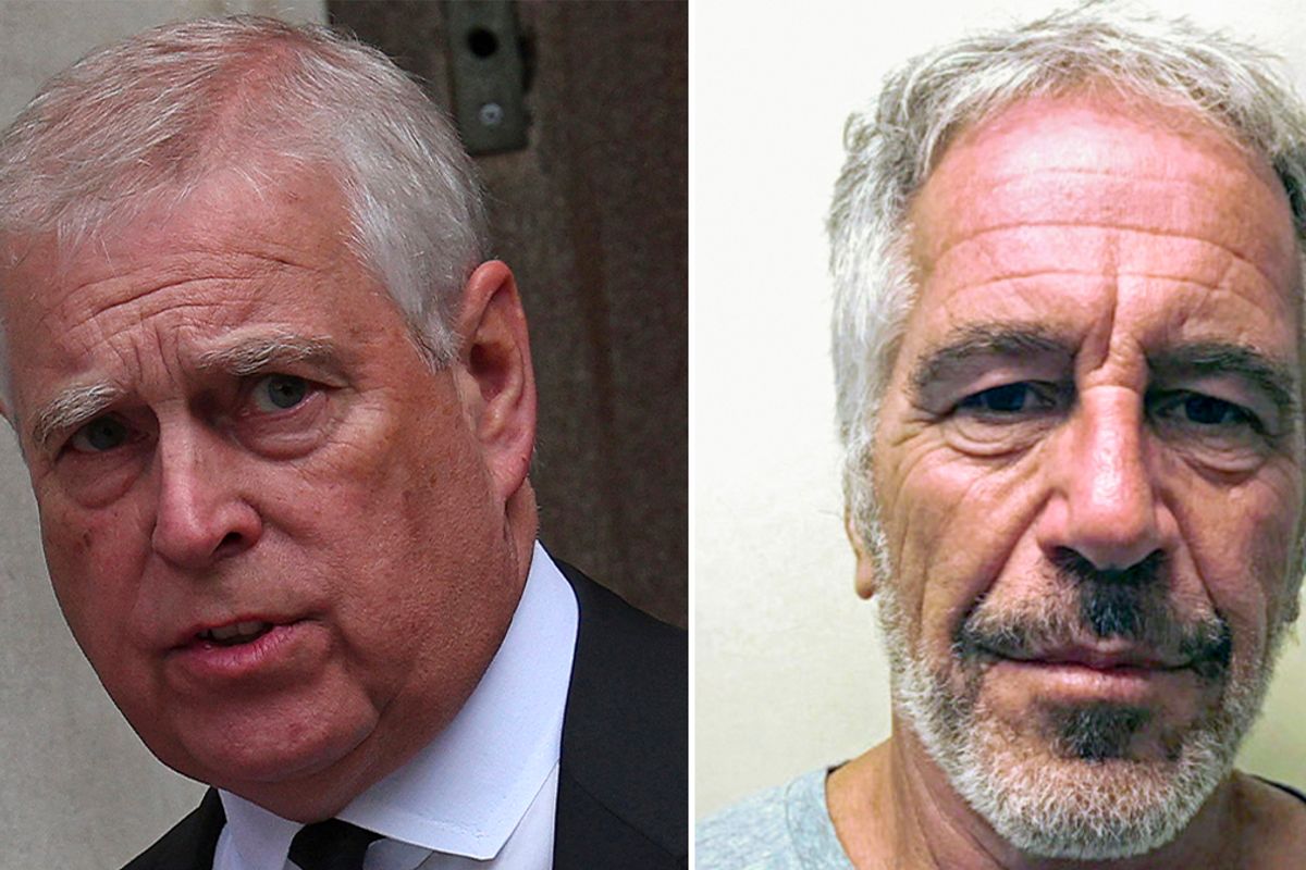 Andrew Mountbatten-Windsor and Jeffrey Epstein