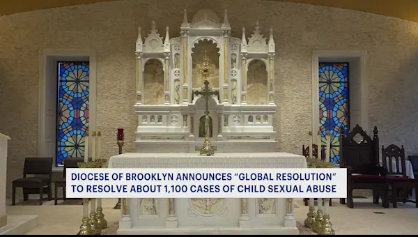 News 12 | Brooklyn | Diocese of Brooklyn announces 'global resolution' to settle about 1,100 cases of child sexual abuse