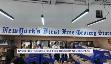 News 12 | Brooklyn | First free grocery story in NYC opens in Manhattan