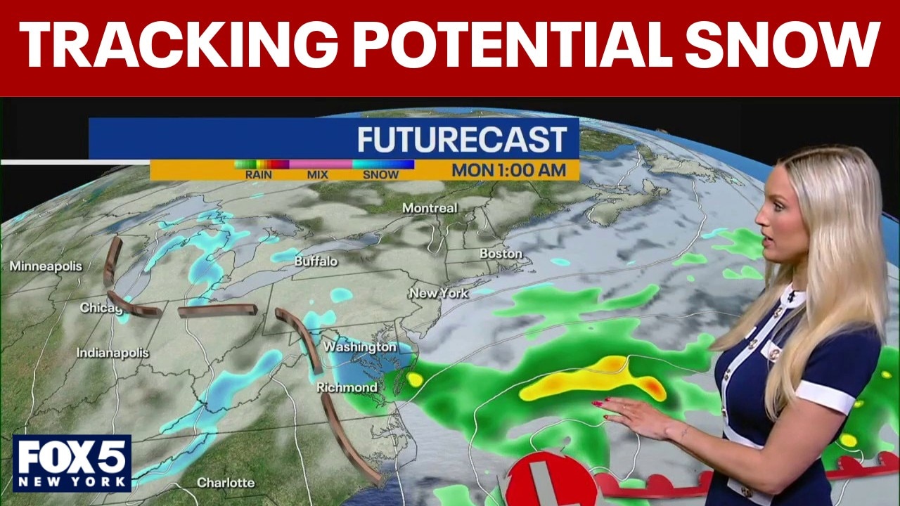 Tracking potential snow this weekend