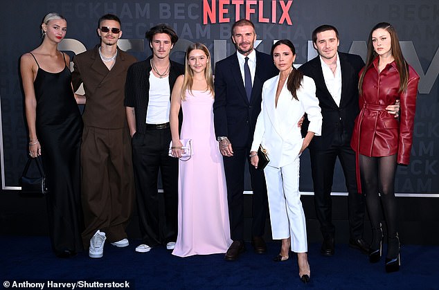 Sources are now claiming that Brooklyn's view towards his little sister is 'very different' to that of his parents, and it's understood he wants to try and shield her from the family fall-out