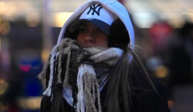 Bundled-up New Yorkers are experiencing temperatures even colder than some parts of Antarctica
