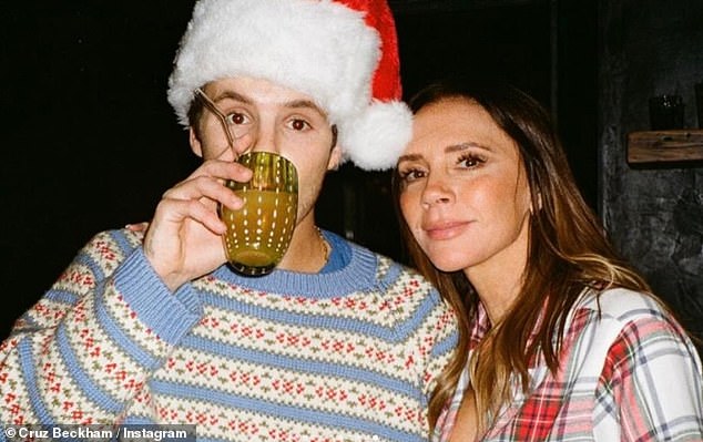 Among the posts was a picture of Cruz with his mother Victoria, a clear sign of solidarity after she was blamed for ruining Brooklyn's wedding to Nicola Peltz