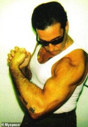 His ex-wife has accused him of threatening to kill and terrorize her from behind bars