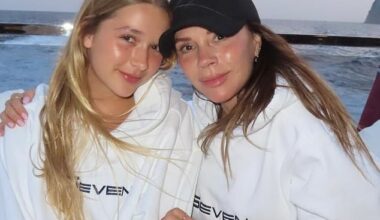 Victoria Beckham has extended an olive branch to estranged son Brooklyn as she shared Harper's Valentine tribute to 'best big brothers in the world' on Saturday