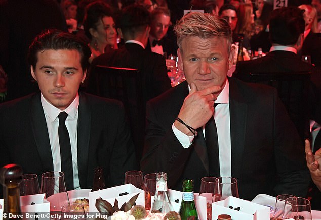 Brooklyn Beckham has unfollowed his father's best friend Gordon Ramsay on Instagram after the chef called for him to 'remember where he came from' amid his feud with his parents