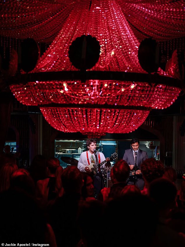 The birthday boy himself even took to the stage with his new band, Cruz Beckham And The Beakers performing for his guests