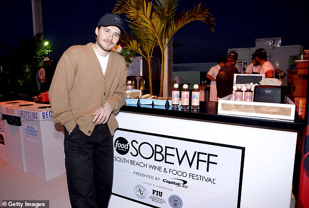 He was there to promote his Cloud 23 hot sauce range and looked in good spirits despite the recent family drama