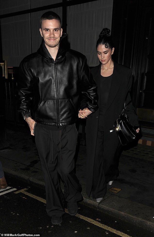 Romeo couldn't wipe the smile off of his face