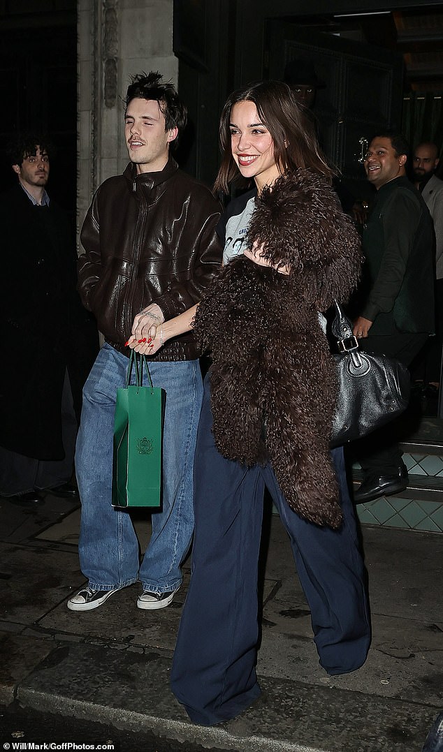 David led the birthday tributes to 'kind, considerate and fiercely loyal' son Cruz