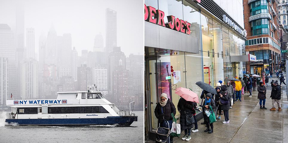 National Guard activated in New York and Massachusetts and 70k-plus without power as blizzard slams Northeast