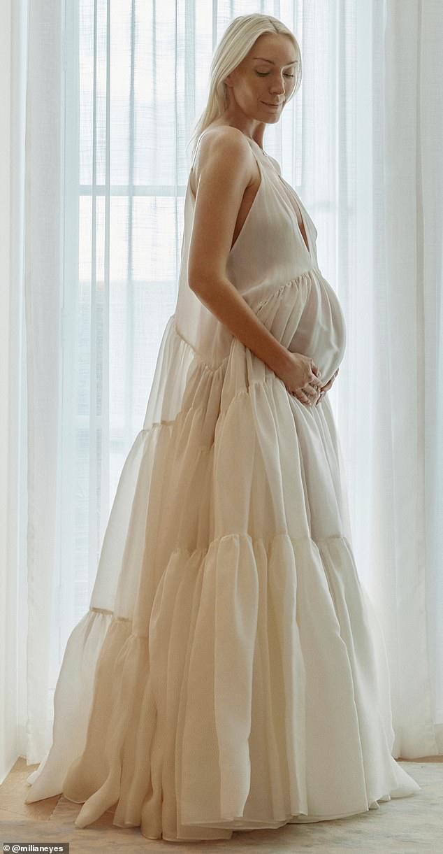 Olivia Buckingham has shared online that she is pregnant with her first child, calling the news the 'best birthday gift'