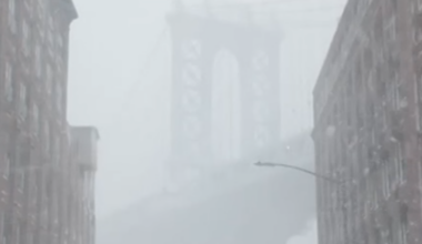 Heavy snow blankets New York City
