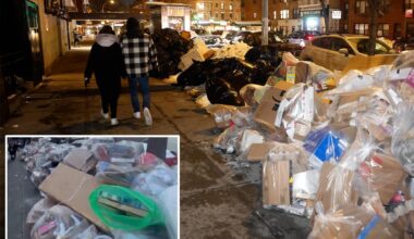 NYers fume over trash buildup days after winter storm