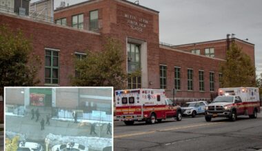 Boy, 13, busted for allegedly stabbing NYC school safety agent who tried to break up after-school brawl: cops