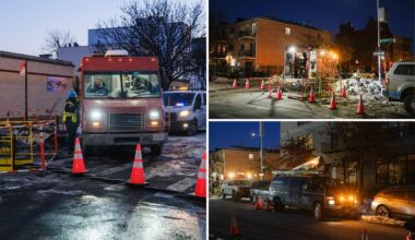 Hundreds in Brooklyn without power as temperatures plummet to single digits