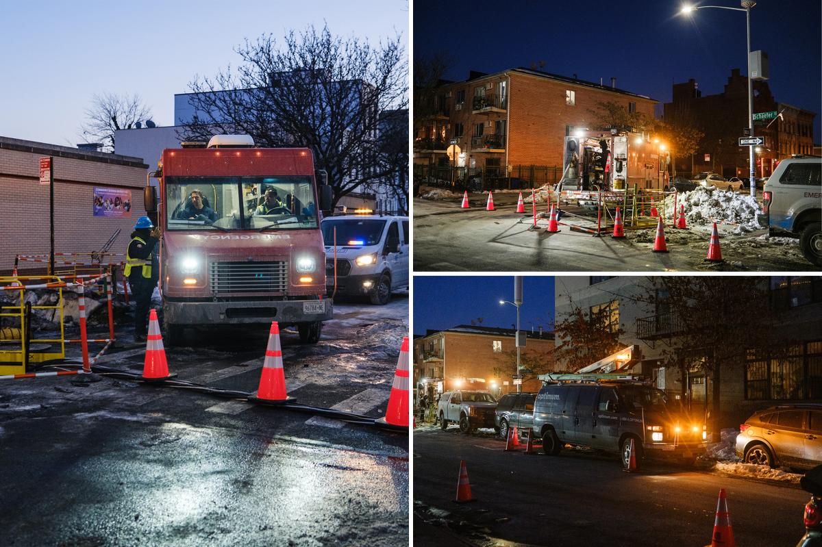Hundreds in Brooklyn without power as temperatures plummet to single digits