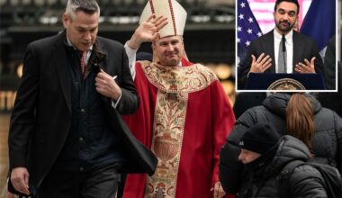 NYC Mayor Zohran Mamdani a no-show at installation of Archbishop Ronald Hicks
