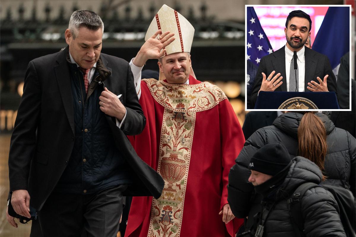 NYC Mayor Zohran Mamdani a no-show at installation of Archbishop Ronald Hicks
