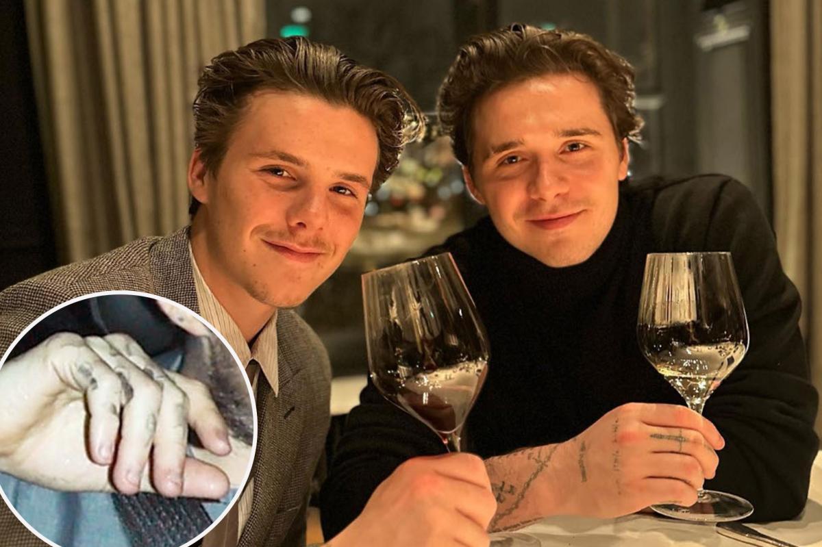 Cruz Beckham extends unexpected olive branch to Brooklyn after brother's tattoo cover-up