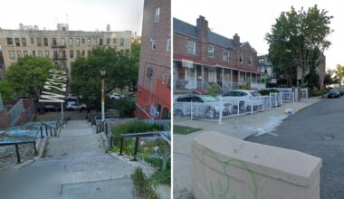 Two teens stabbed outside NYC middle school, suspect on the loose