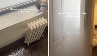 NYC influencer goes viral for filming roommate's radiator spewing boiling water