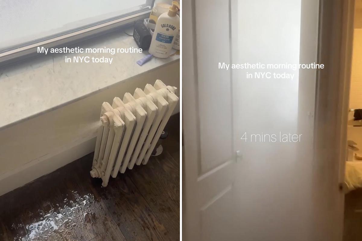 NYC influencer goes viral for filming roommate's radiator spewing boiling water