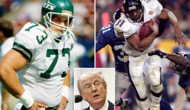Trump pardons 5 ex-NFL players — including Jets legend Joe Klecko