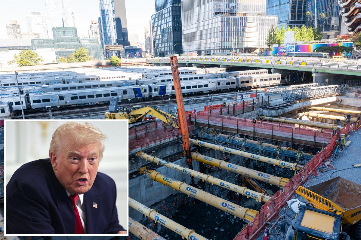 Trump vows feds won't pay for Gateway tunnel overruns, denies wanting to rename Penn Station after himself