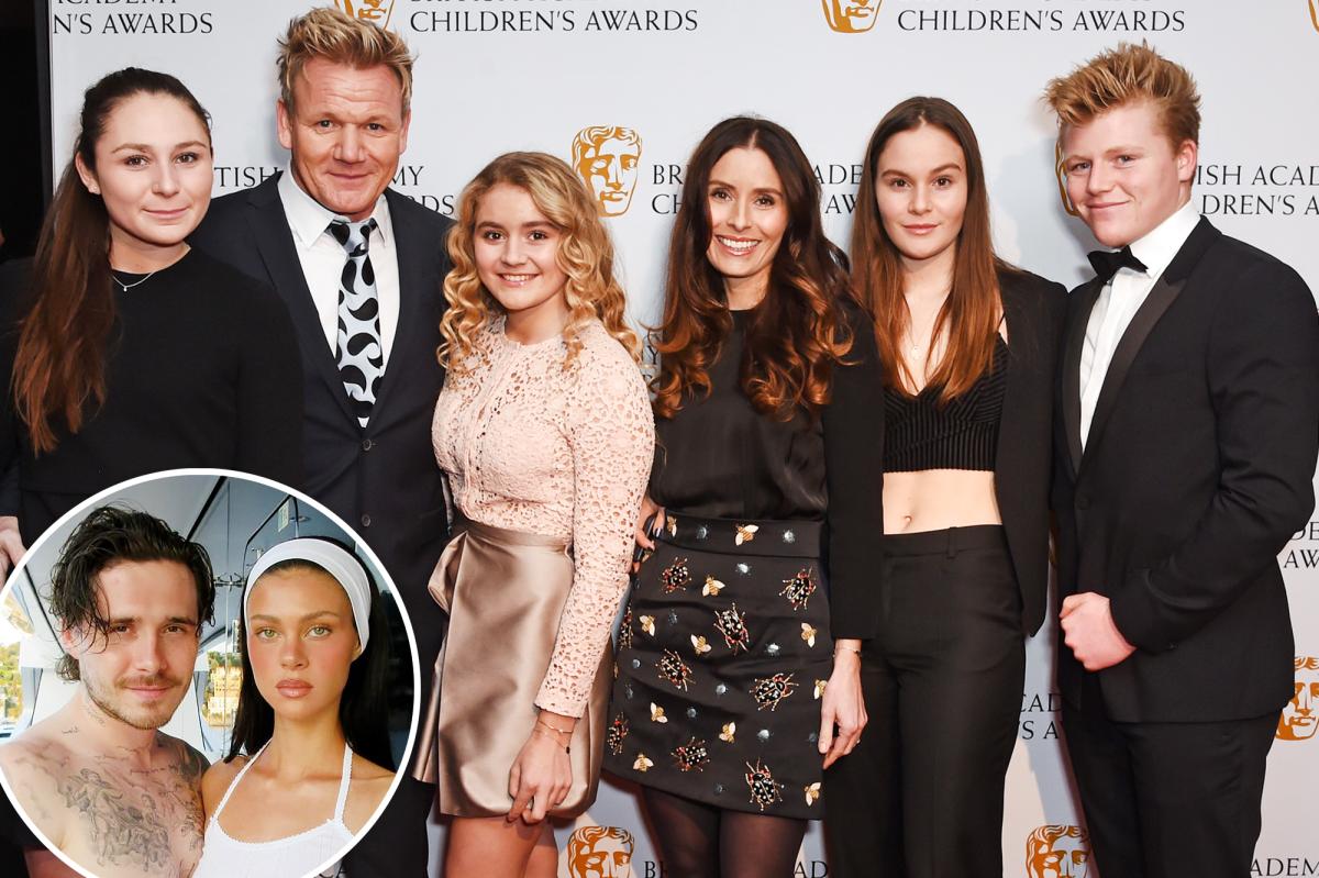 Brooklyn Beckham ropes Gordon Ramsay's kids into family feud