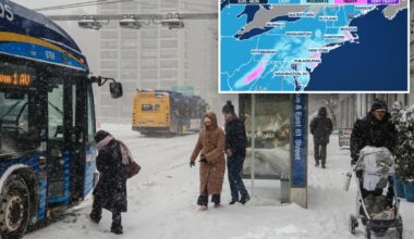 Powerful nor’easter likely to cover NYC with 1 to 3 inches of snow