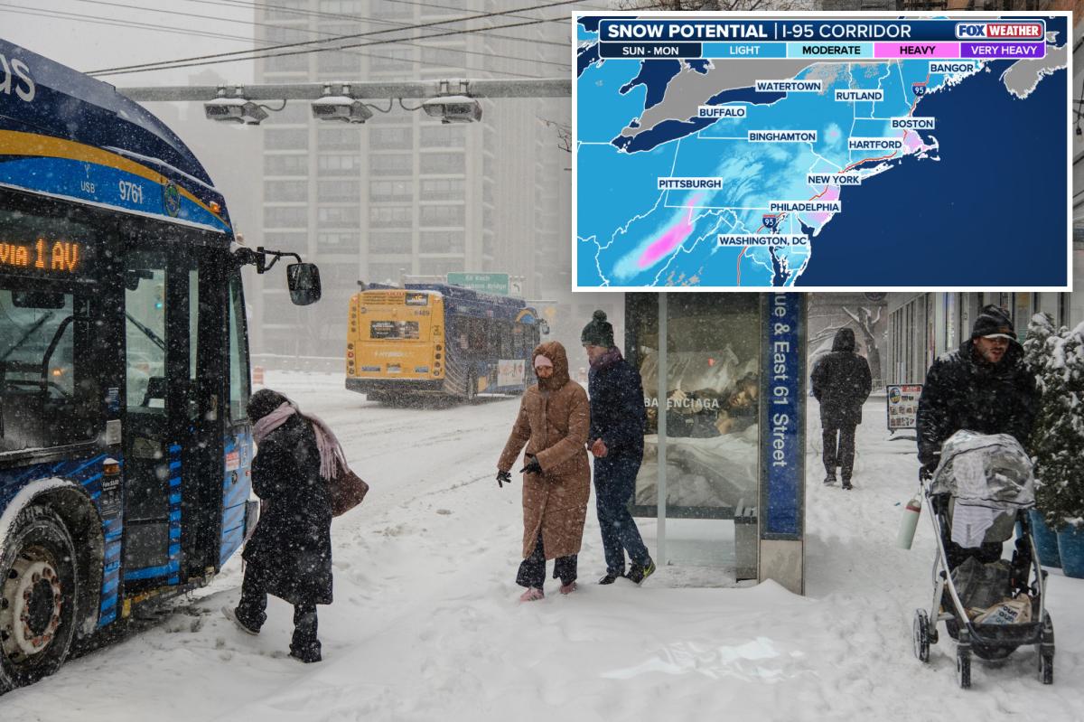Powerful nor’easter likely to cover NYC with 1 to 3 inches of snow