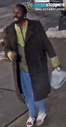 The attacker allegedly punched three women  – 52, 24 and two 35-year-olds – around 7 p.m. Feb. 12 at West 122nd Street and Broadway in Morningside Heights, cops said.