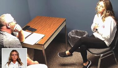 Sobbing school secretary admits to sex with student on Valentine's Day — after hubby caught them in bed