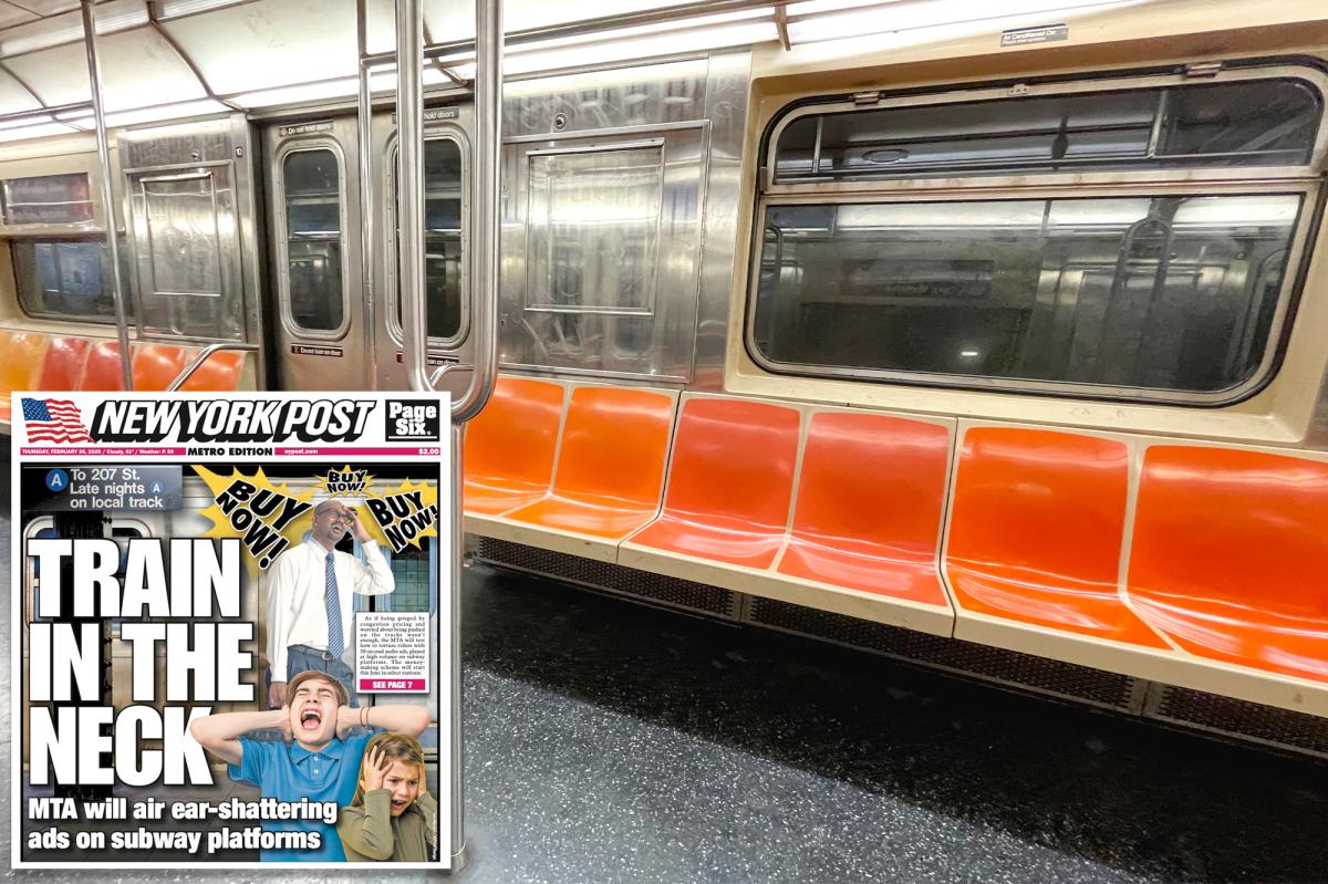 MTA to blast 75-decibel ads in subways in latest disruption for NYC commuters -- and agency barely makes money off them