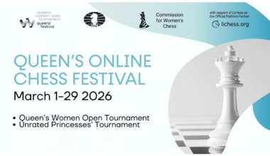 Queens' Online Chess Festival returns in March 2026