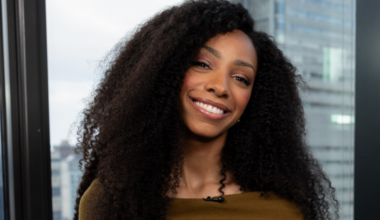 Christiani Pitts Is Having the Time of Her Life Carrying a Cake Across New York | Broadway Buzz