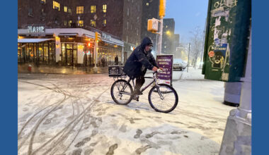 New York City hunkers down under blizzard warnings and a travel ban as winter storm hits northeast