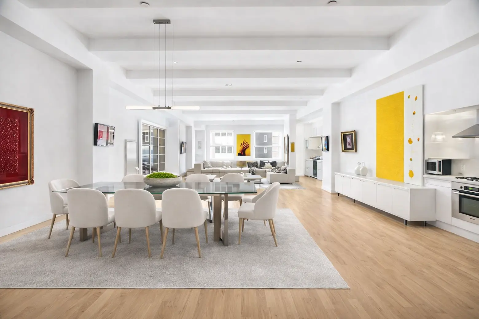 For $2.45M, an artist’s downtown Manhattan loft is a blank slate with a modern frame