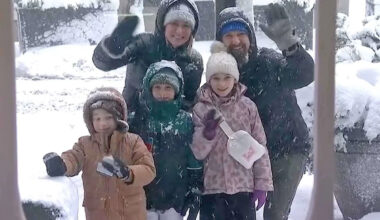 Wisconsin Family of 5 Braves Intense Blizzard Conditions in N.Y.C. to Appear on “Today”